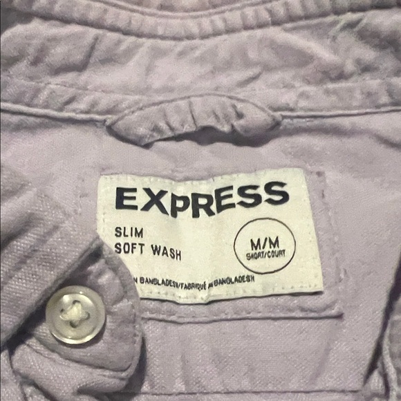 Men's Gray Pants with Two Button-Up Shirts - Picture 7 of 9